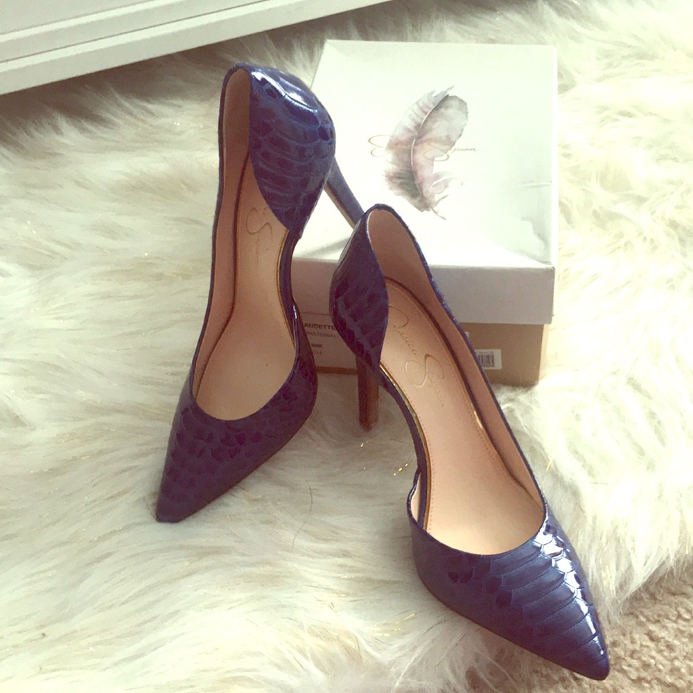 Sexy blue shoes